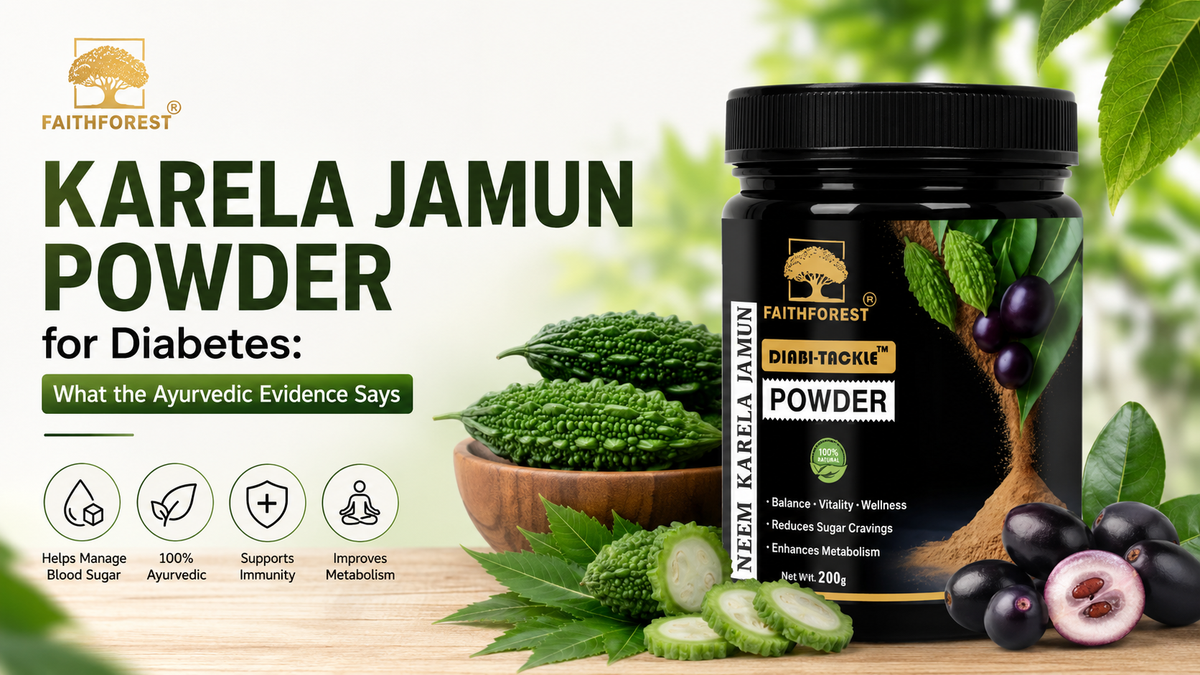 Karela Jamun Powder for Diabetes: What the Ayurvedic Evidence Says