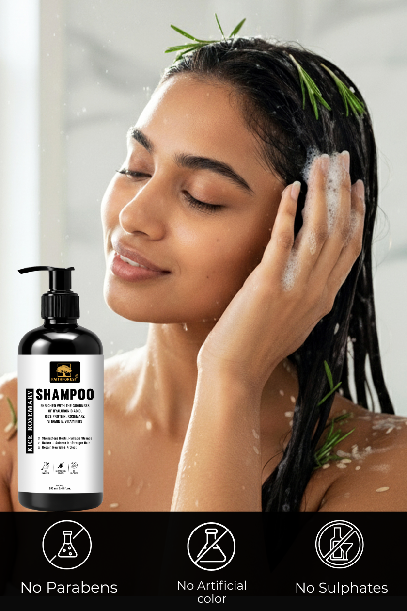 Rice Rosemary Hair Shampoo - 250 ML