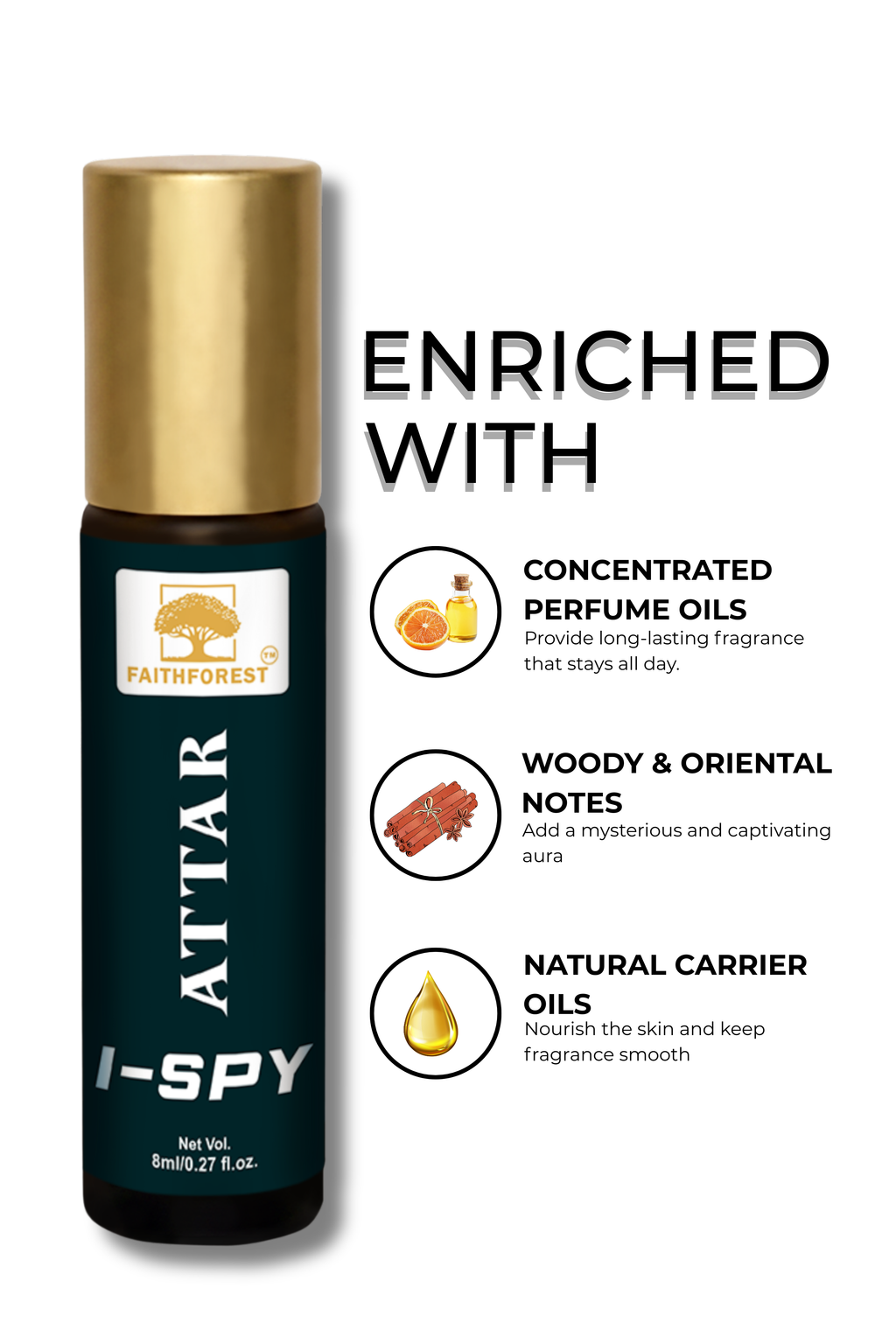 FaithForest attar for long lasting fragrance