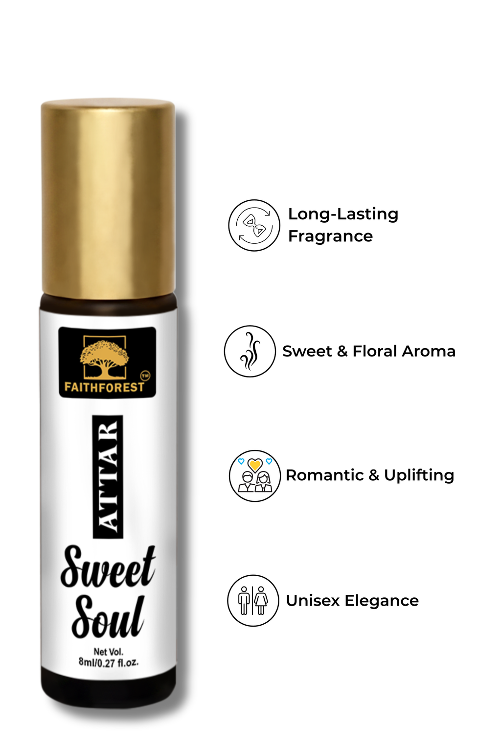 FaithForest attar Sweet Soul for long lasting fragrance