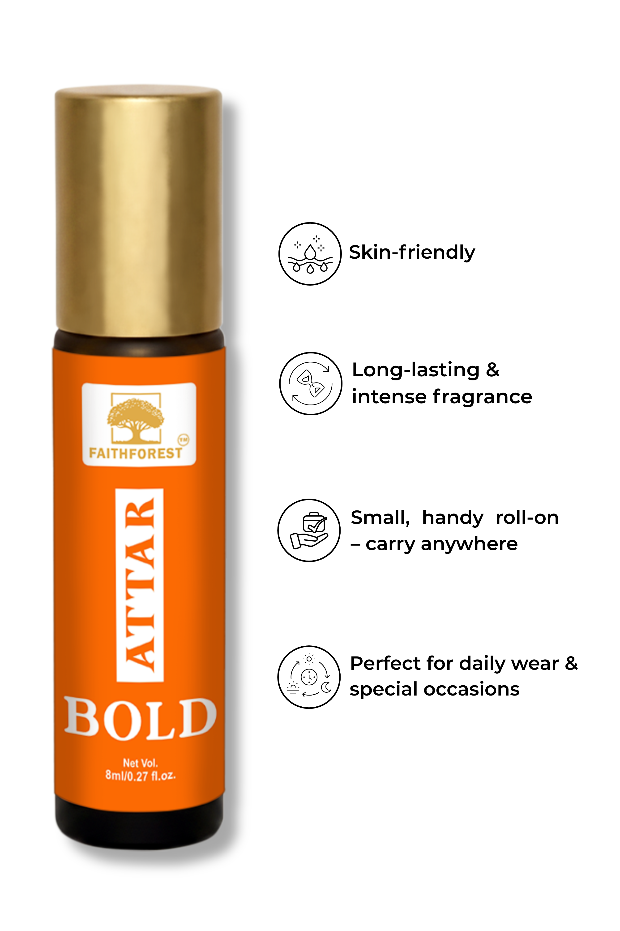 FaithForest attar for long lasting fragrance