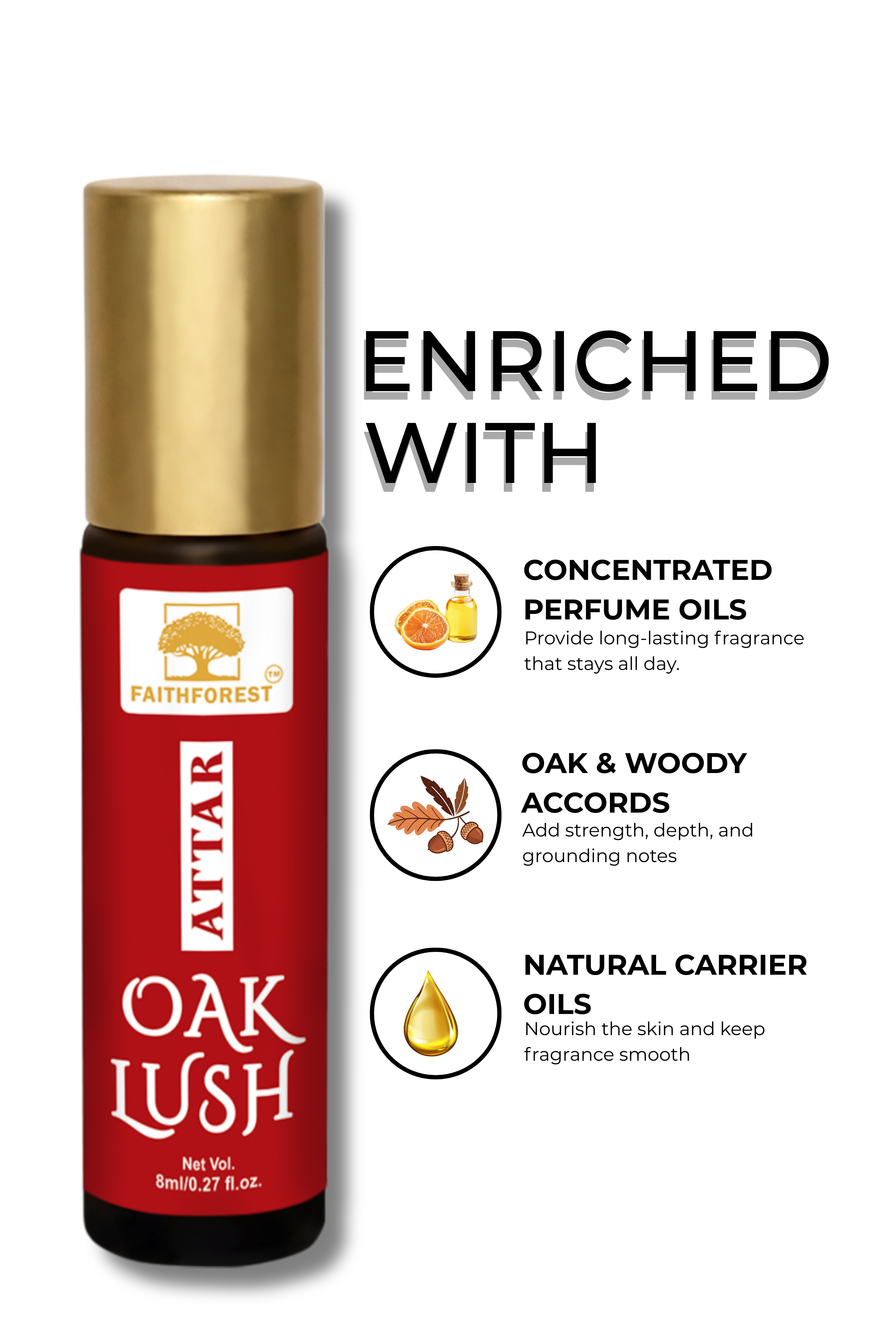 FaithForest attar for long lasting fragrance