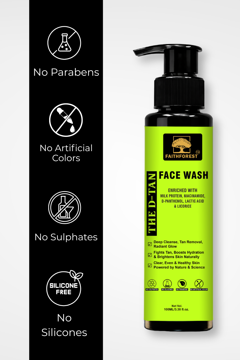 The D-Tan Face Wash - 100 ML