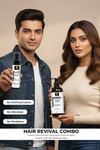 Rice Rosemary Hair Revival Combo (Shampoo 250ml + Hair Growth Mist 100ml) - Redensyl & Capilia Longa Formula for Fuller and Healthier Hair