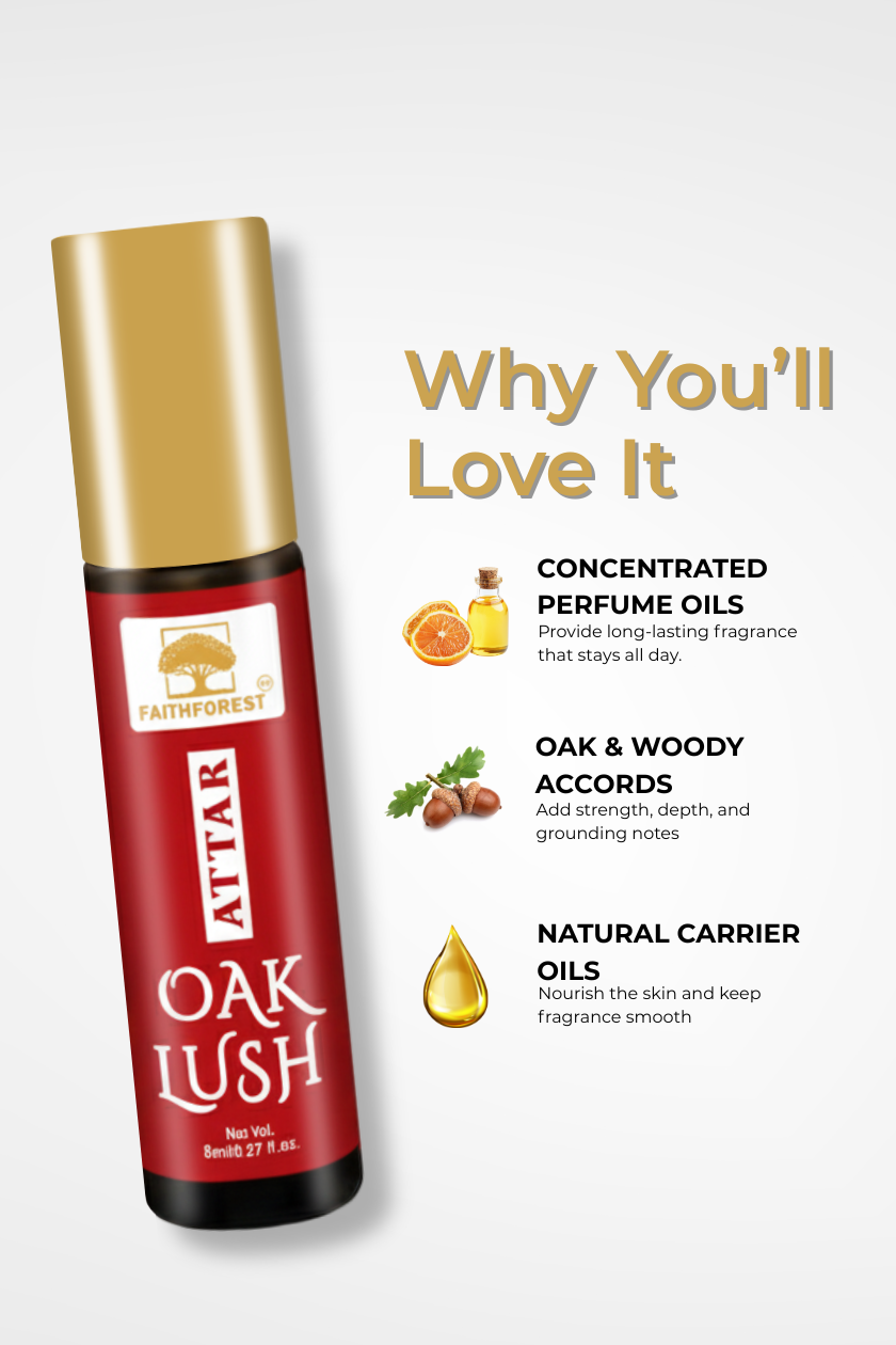 Attar Oak Lush - 8 ML