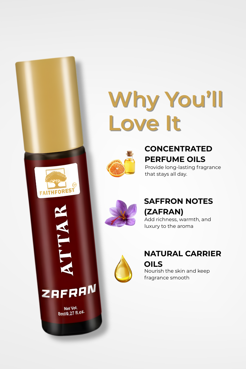 Attar Zafran - 8 ML