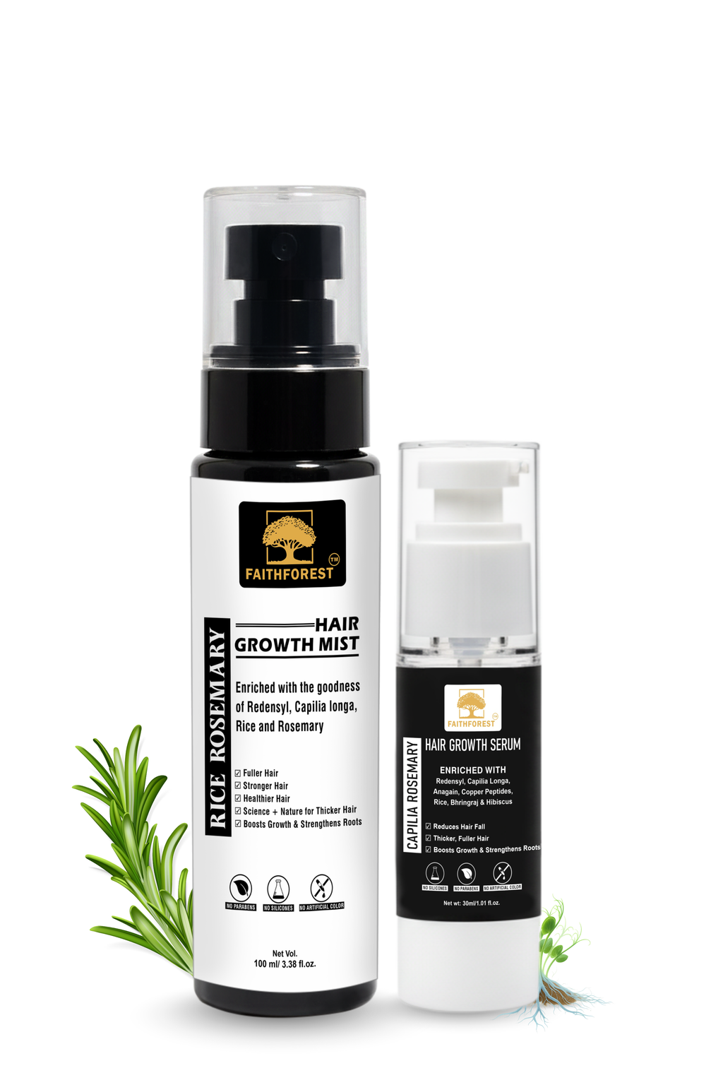 FaithForest Din Raat Hair Growth Duo