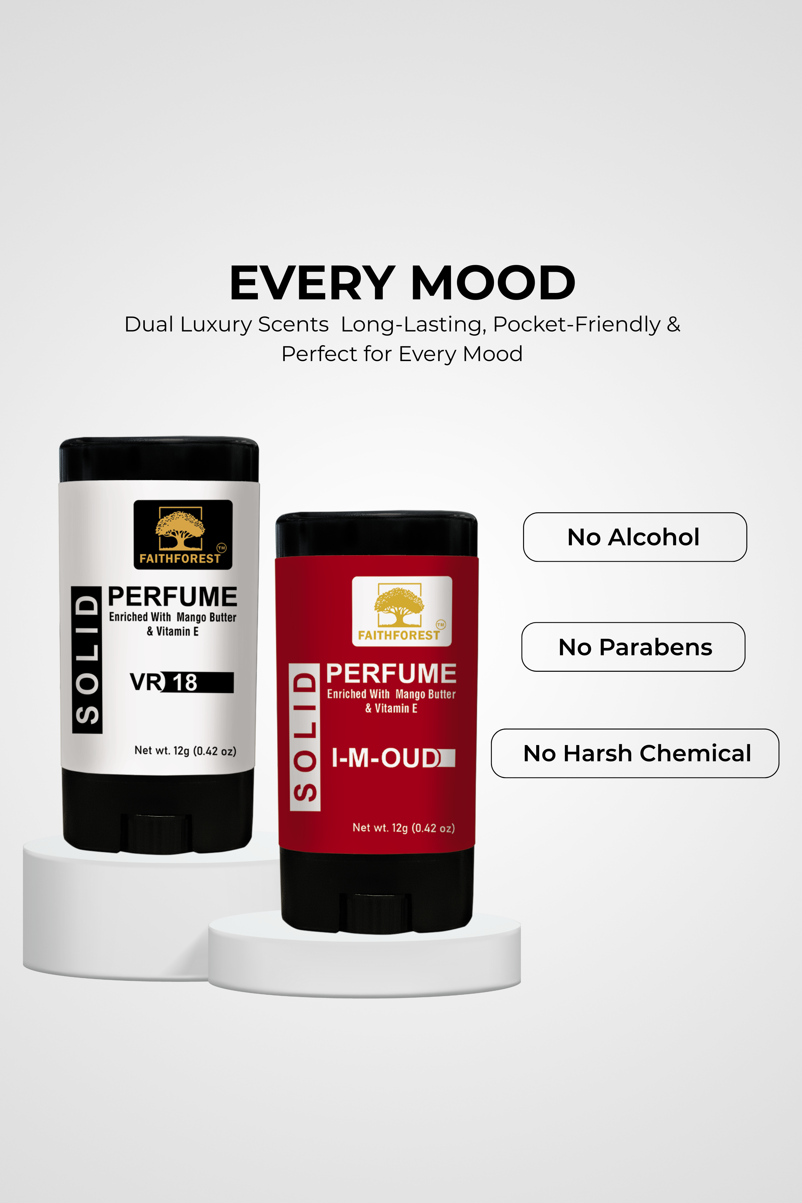 FaithForest Solid perfume Stick- Every Mood Combo