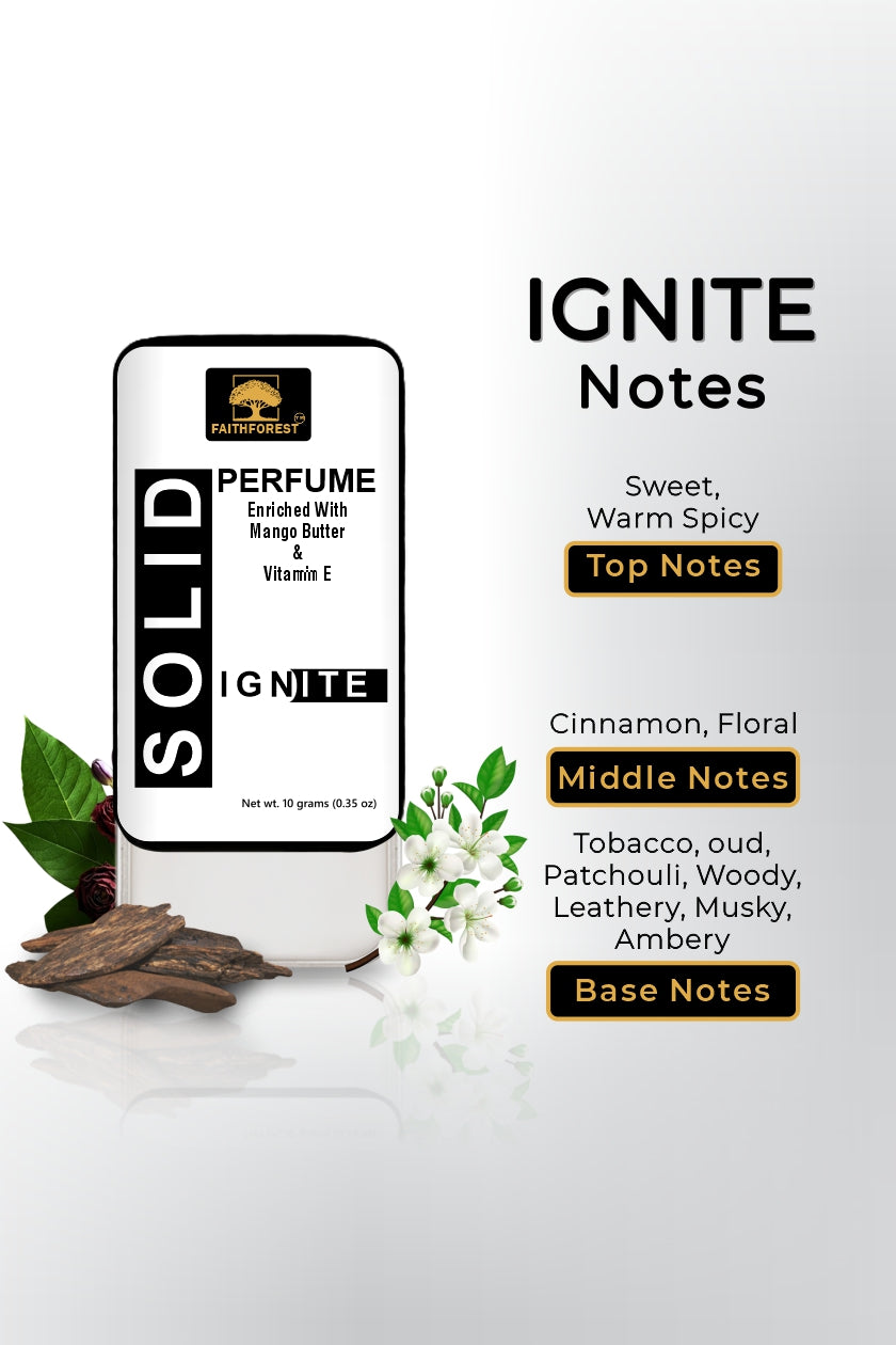 solid perfume stick for long lasting fragrance - FaithForest