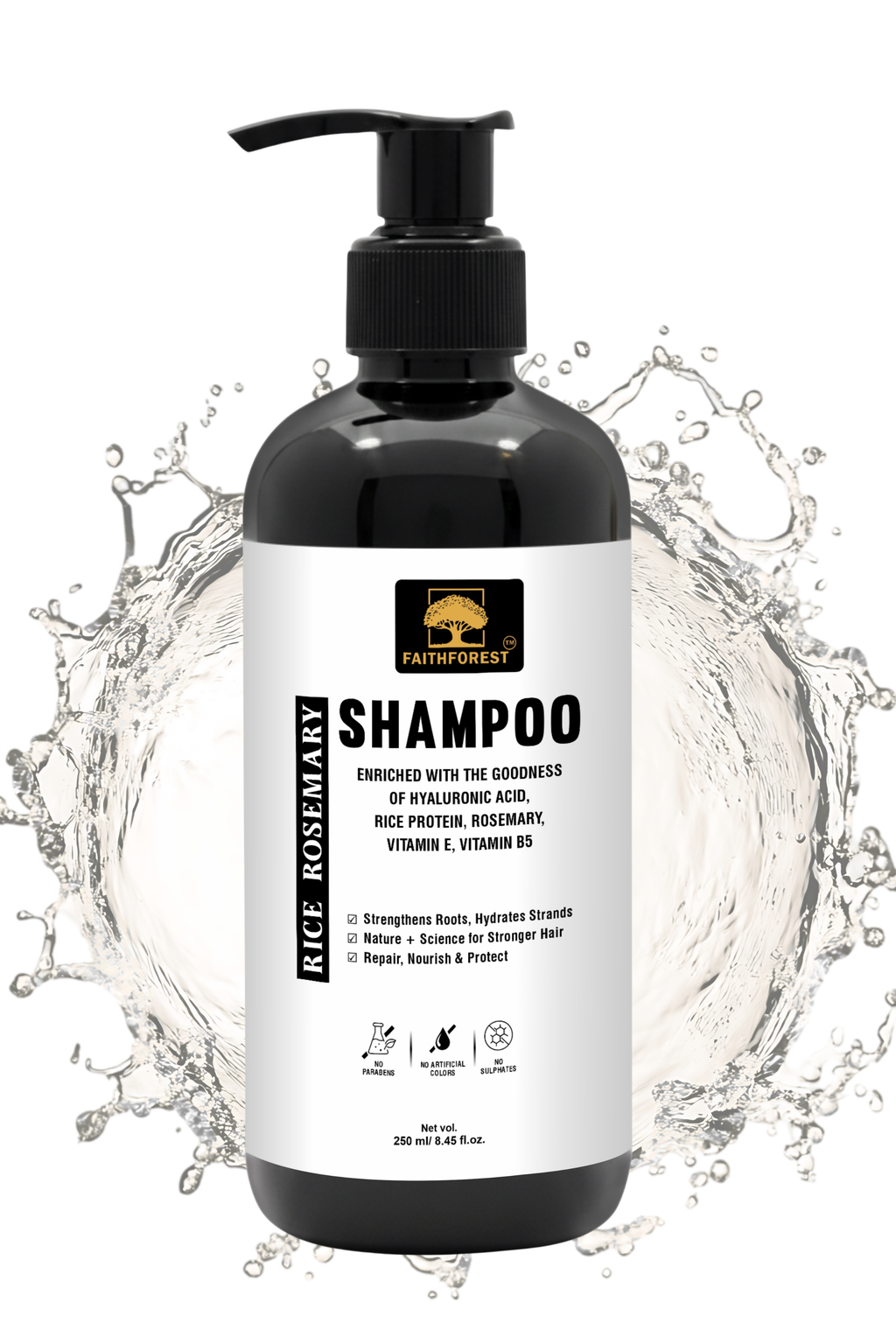 FaithForest Rice Rosemary Shampoo