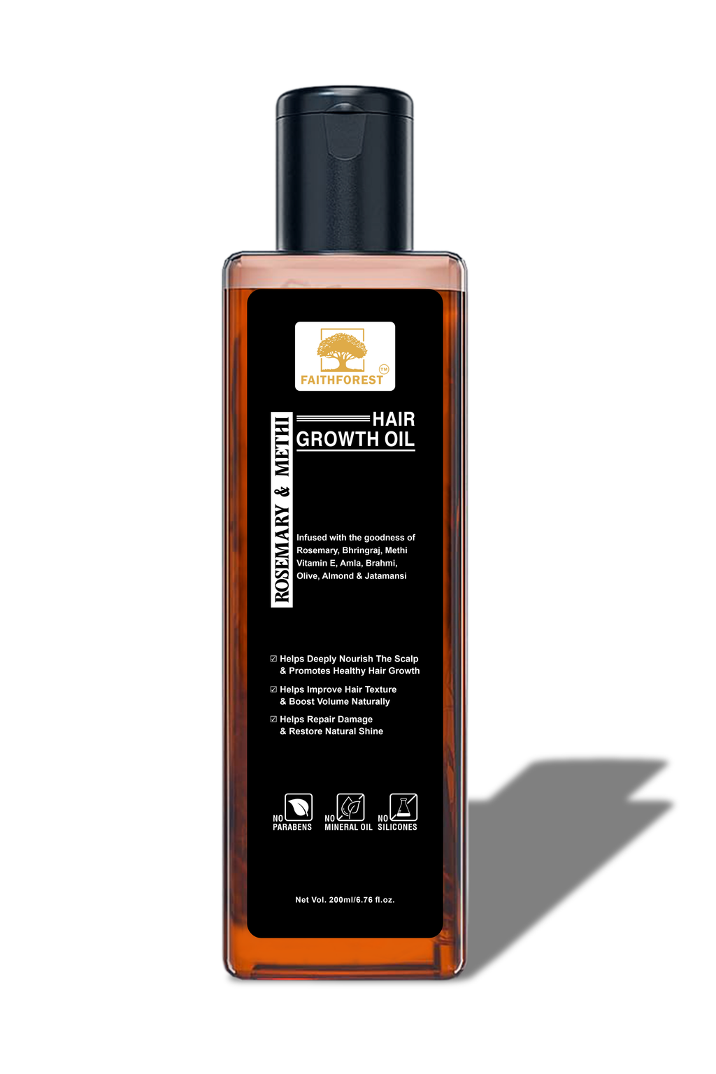 FaithForest Rosemary & Methi Hair Growth Oil