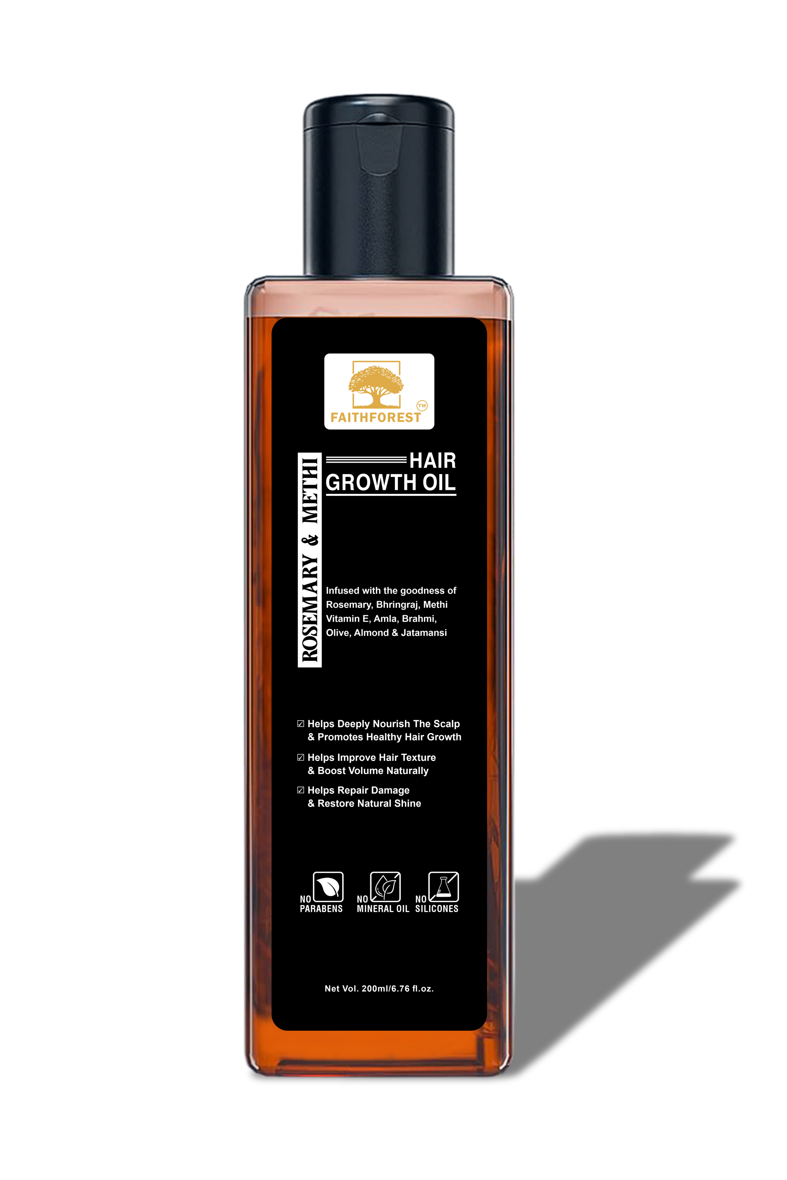 FaithForest Rosemary & Methi Hair Growth Oil