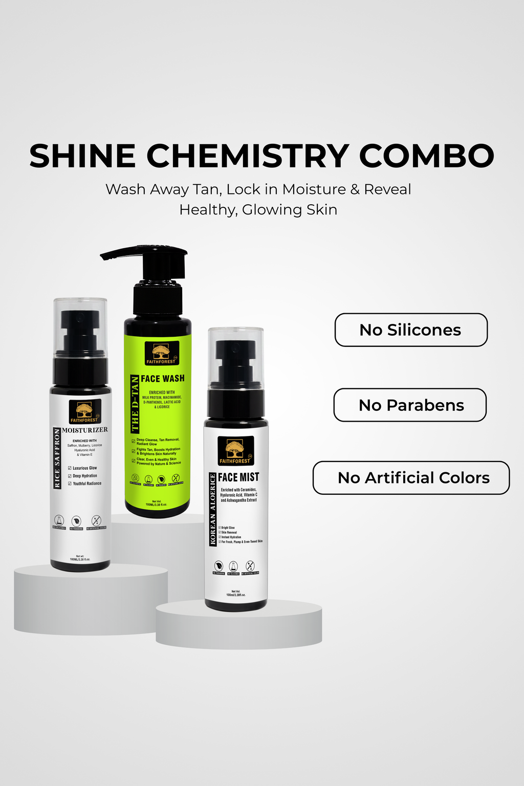 FaithForest Shine Chemistry Combo