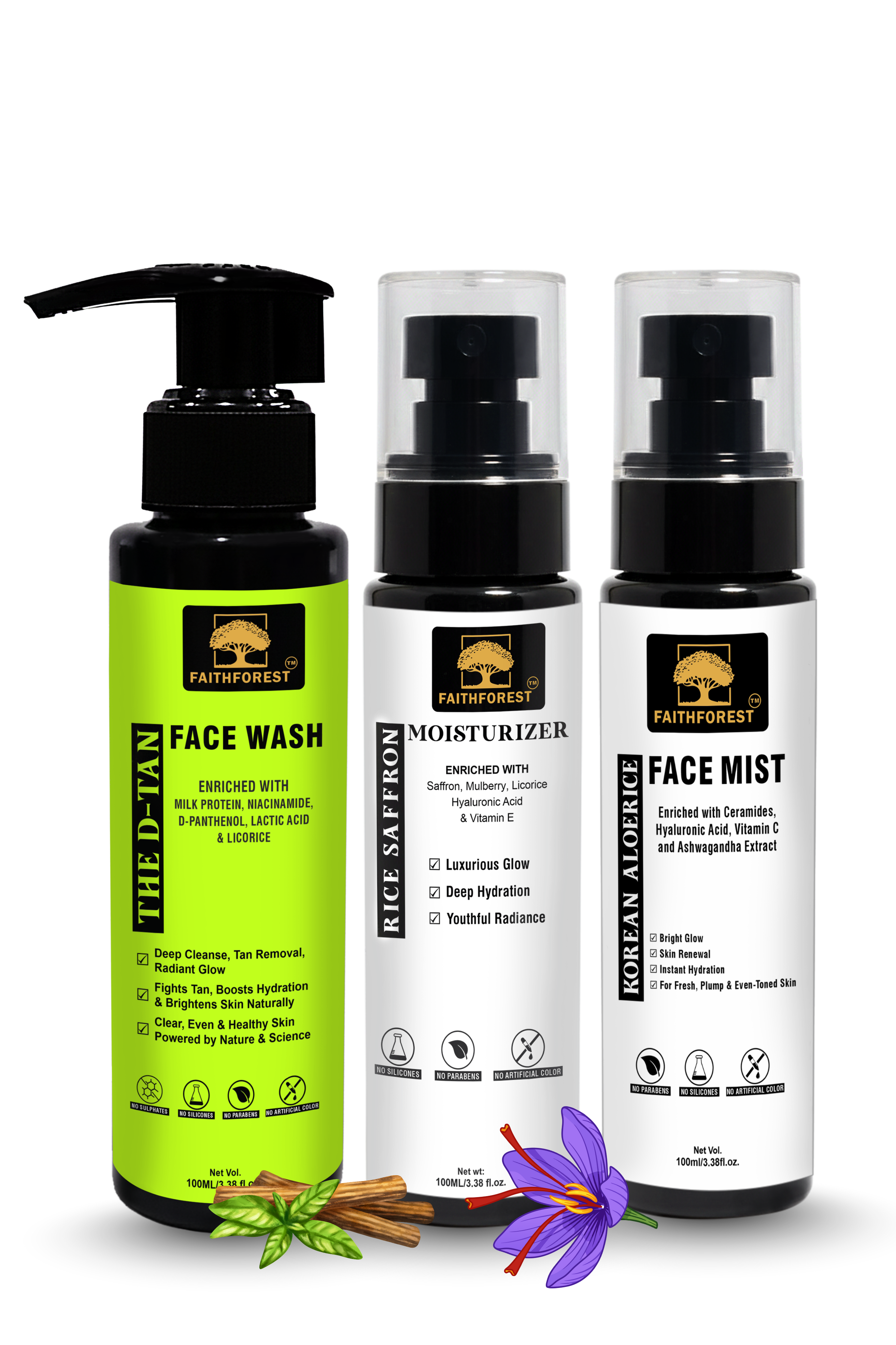 FaithForest Shine Chemistry Combo