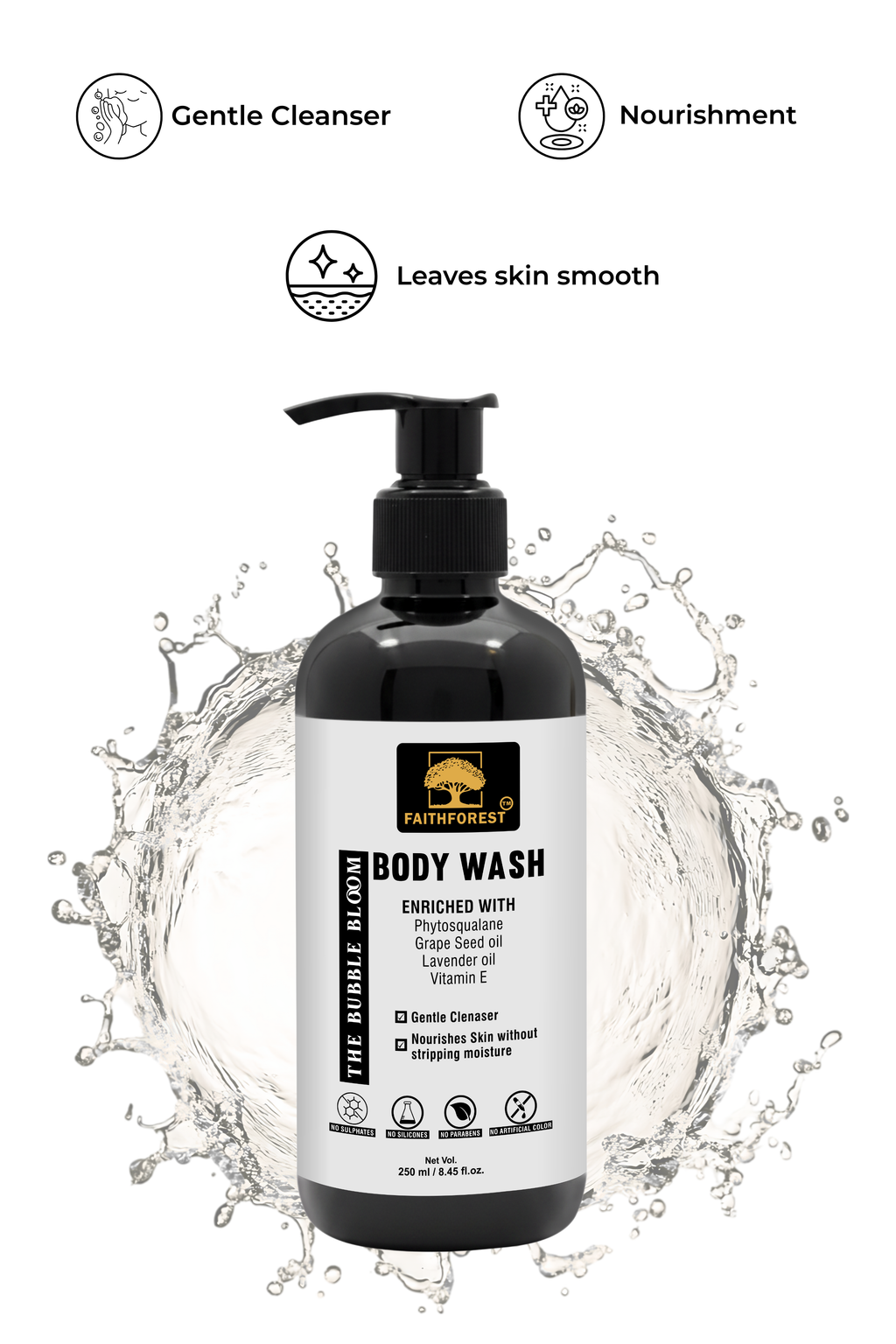 FaithForest body wash benefits