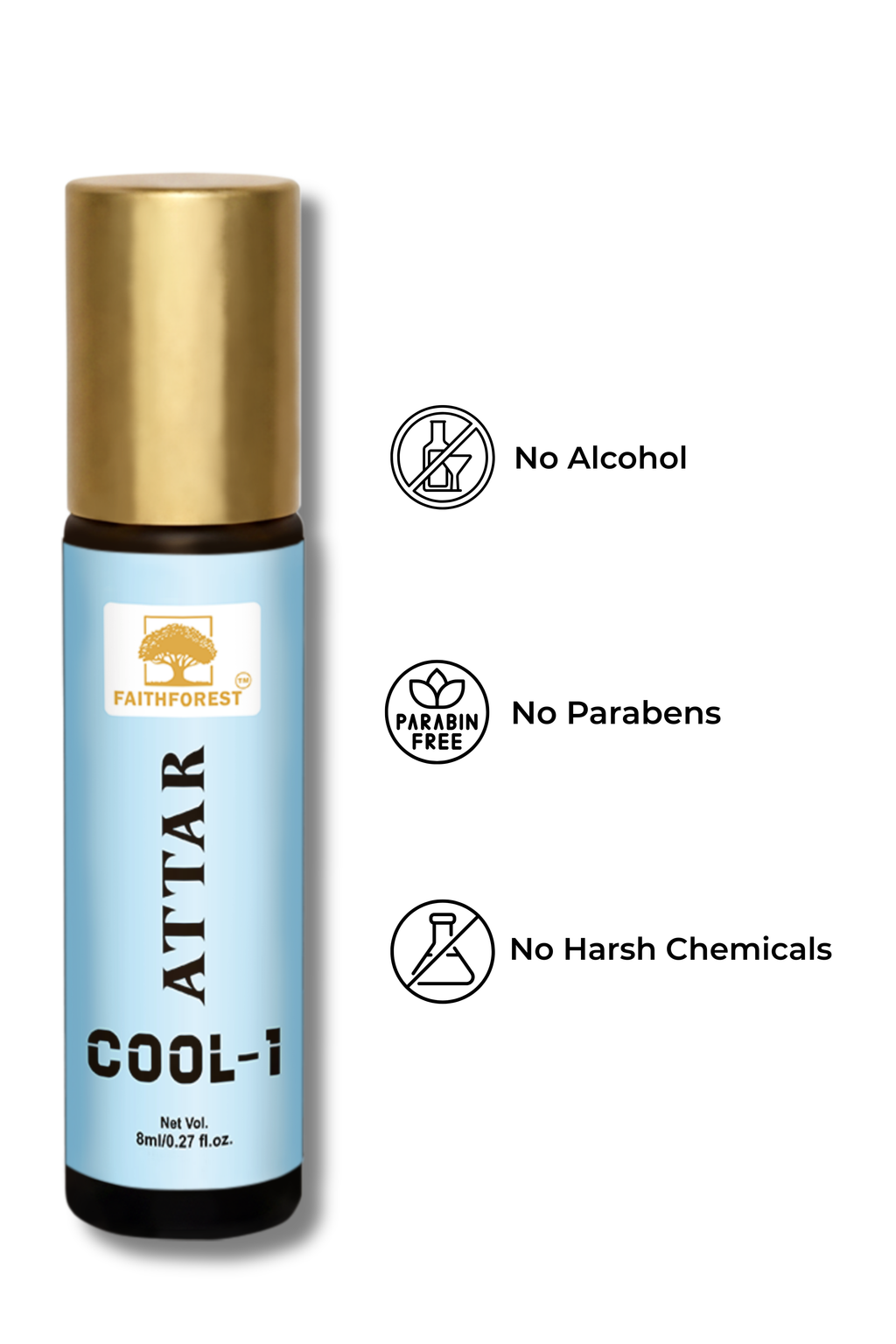 FaithForest attar for long lasting fragrance