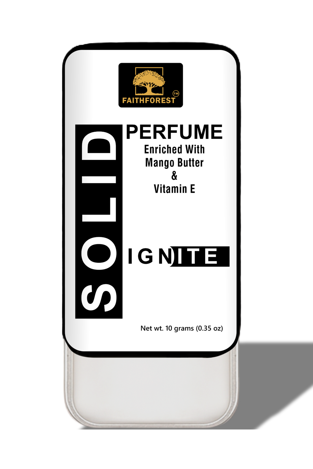 FaithForest solid perfume slider for long lasting fragrance