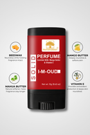 Luxury Solid Perfume Duo: Long-Lasting I-M-OUD & VR 18 Scent Sticks - Enriched with Mango Butter & Vitamin E (2x12g)