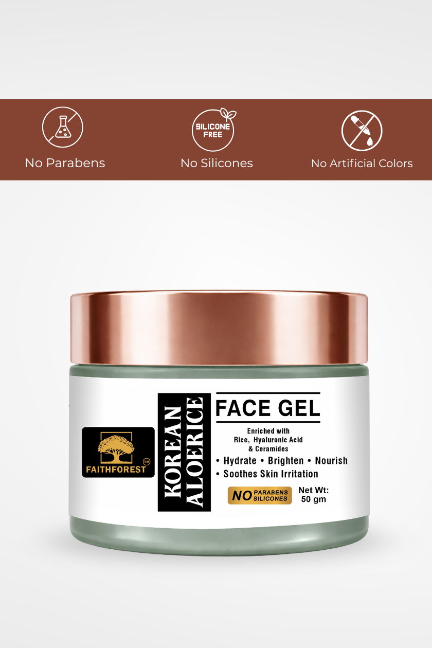 Korean Aloerice Face Gel - 50 G