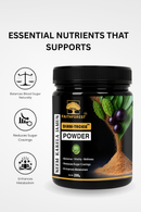 FaithForest Diabi-Tackle Neem Karela Jamun Powder 200g | Ayurvedic Herbal Blend for Blood Sugar Support | Natural Detox & Metabolism Support