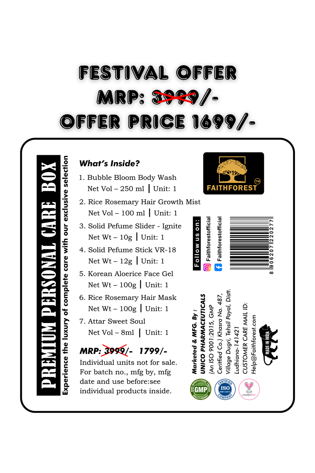 Premium Personal Care Box