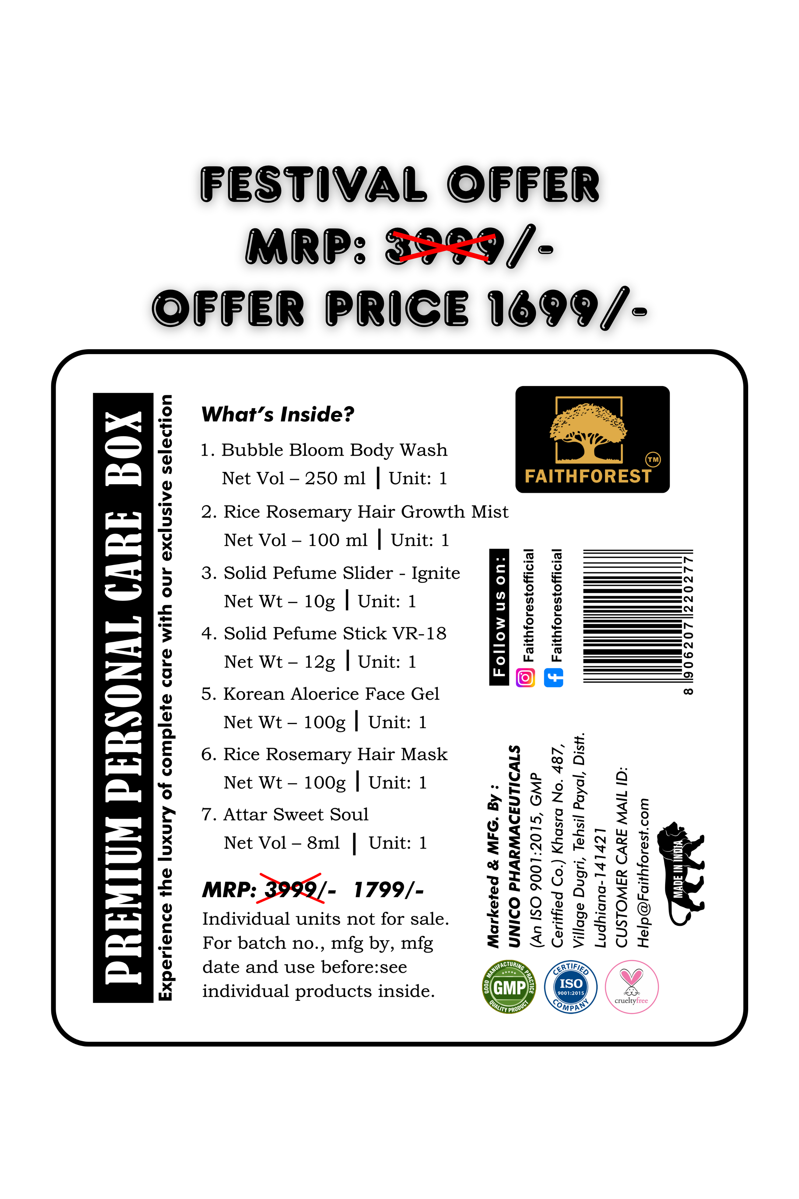 Premium Personal Care Box