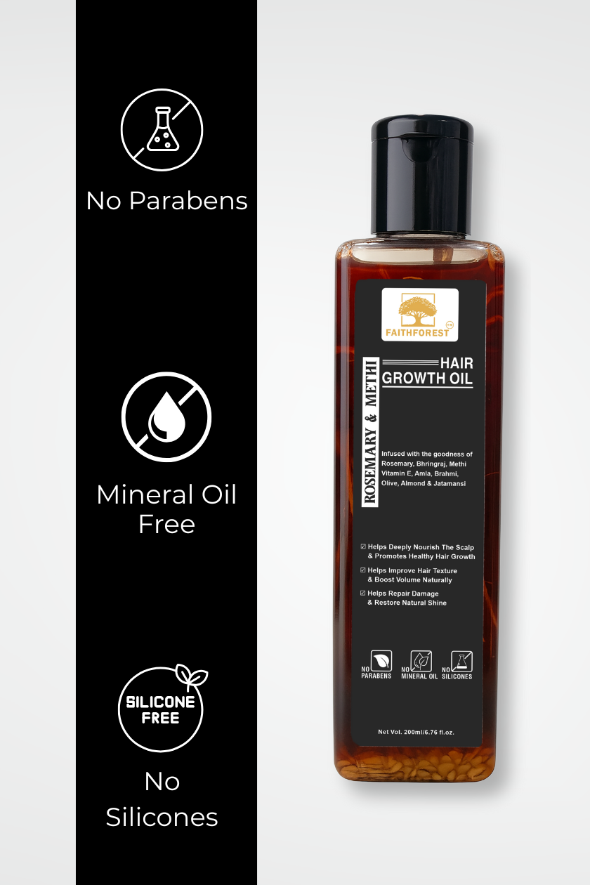 Rosemary & Methi Hair Growth Oil - 200 ML