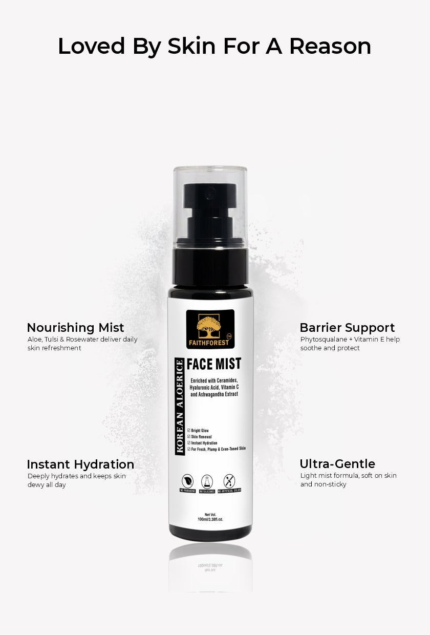 Korean Aloerice Face Mist - 100 ML