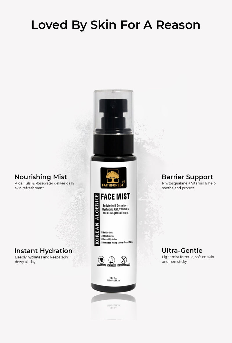 Korean Aloerice Face Mist - 100 ML